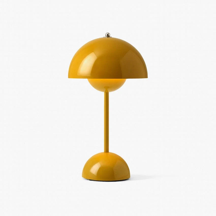 Modern Danish Minimalist Rechargeable Wireless Mushroom Table Lamp (Flowerpot VP9)