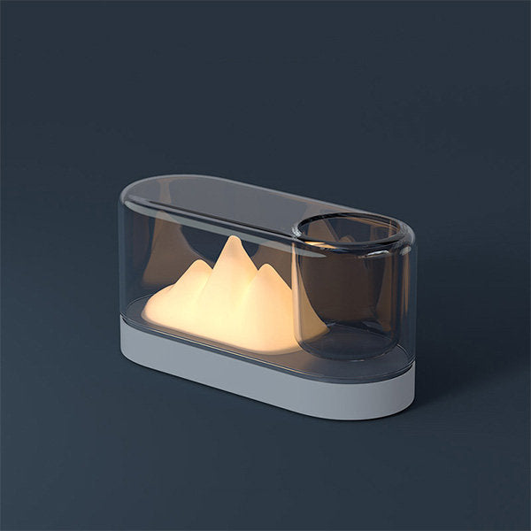 Nordic Mountain LED Table Lamp and Plant Holder