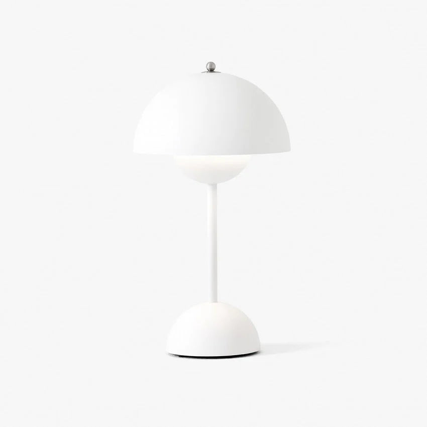 Modern Danish Minimalist Rechargeable Wireless Mushroom Table Lamp (Flowerpot VP9)