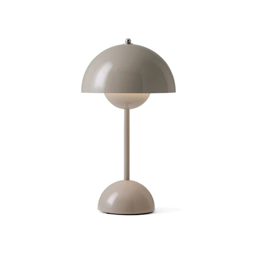 Modern Danish Minimalist Rechargeable Wireless Mushroom Table Lamp (Flowerpot VP9)