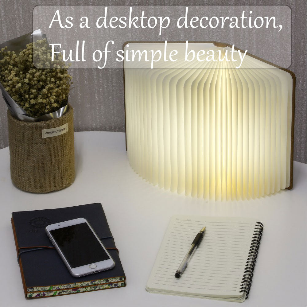 Minimalist Foldable Book Lamp / Desk Table Lamp