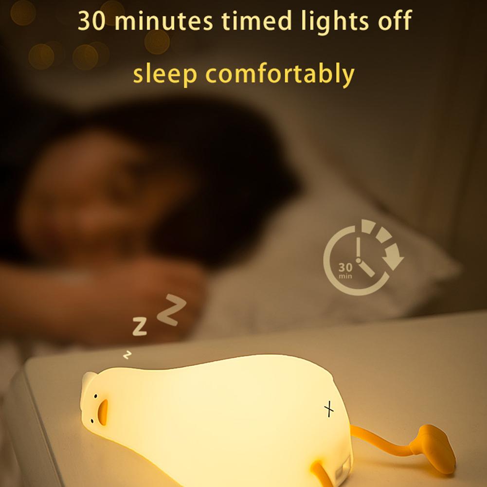 Retro Sleepy Duck Night Light